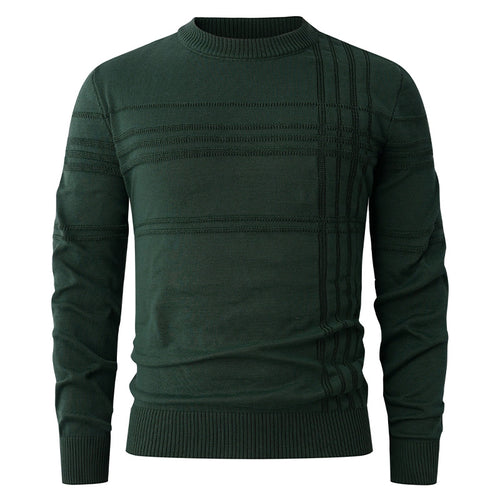 Herren feiner Strickpullover mit strukturiertem Design R&B