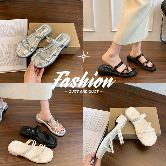 Damen modische Riemchensandalen im eleganten Design R&B