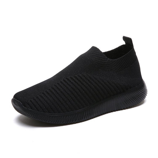 Damen atmungsaktive Sneaker mit elastischem Obermaterial und rutschfester Sohle R&B