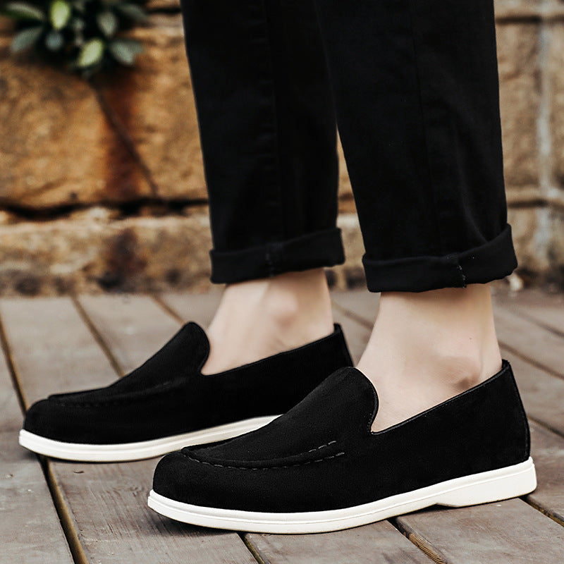 Damen Slip-On Mokassins aus weichem Wildleder