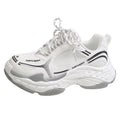 Damen sportliche Sneaker mit atmungsaktiver Mesh-Oberfläche und dämpfender Sohle R&B