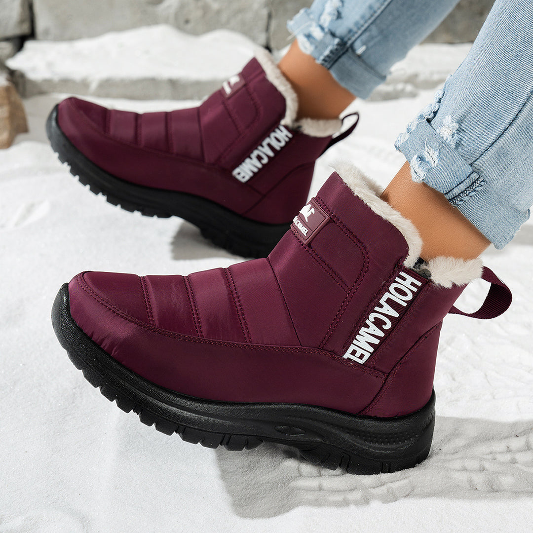 Damen Winterstiefel mit warmem Futter R&B