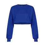 Damen Cropped Sweatshirt