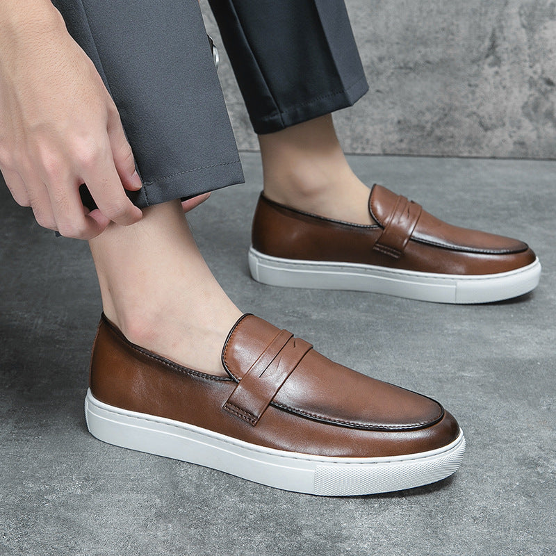 Herren elegante Mokassins mit sportlichem Design