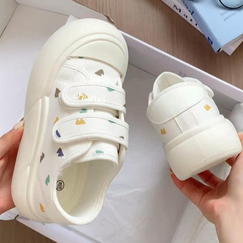 Damen Sportliche Sneaker mit praktischem Klettverschluss und modischem Denim-Obermaterial