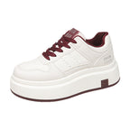Damen Plateau-Sneaker mit ergonomischer Sohle und atmungsaktivem Obermaterial R&B