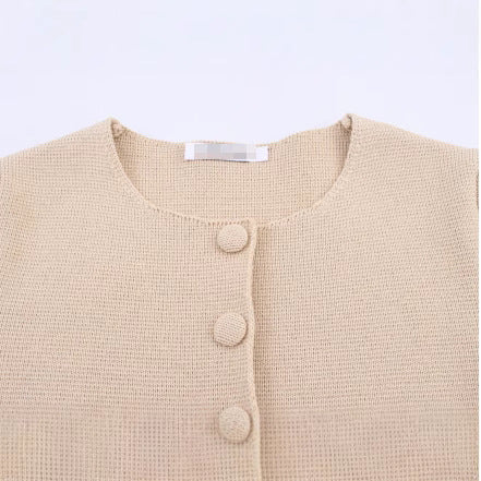 Damen Kurzarm Bluse mit Rüschensaum R&B