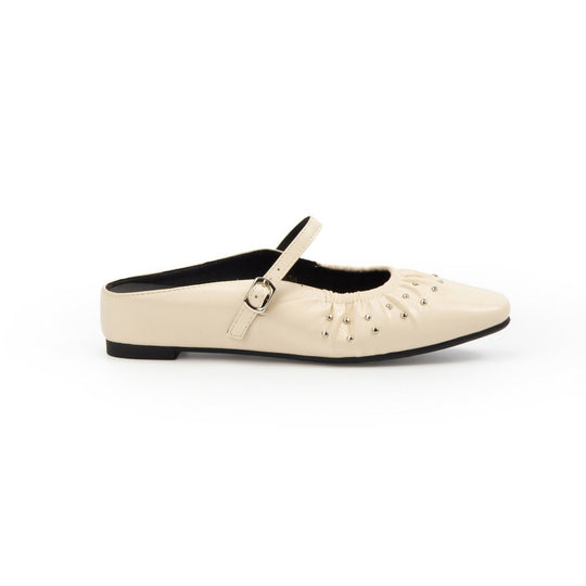 Damen Designer Ballerinas mit dekorativen Perlen R&B