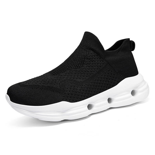 Damen trendige Slip-On Sneakers mit innovativem Mesh-Obermaterial und dämpfender Sohle R&B