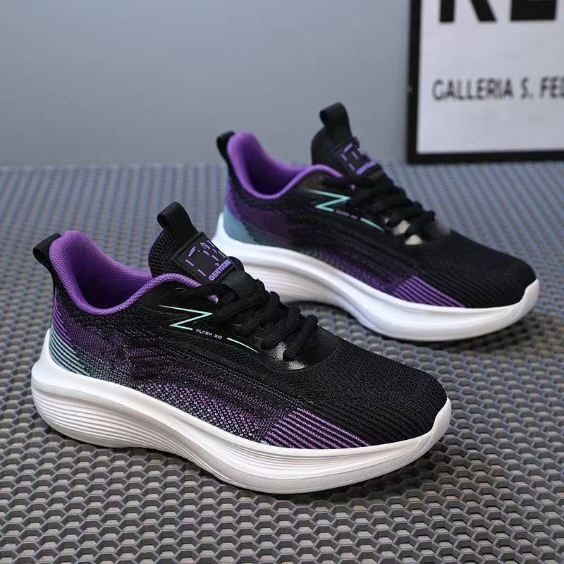 Damen Hochleistungs-Sneaker mit atmungsaktiver Mesh-Oberfläche und voluminöser Dämpfungstechnologie R&B