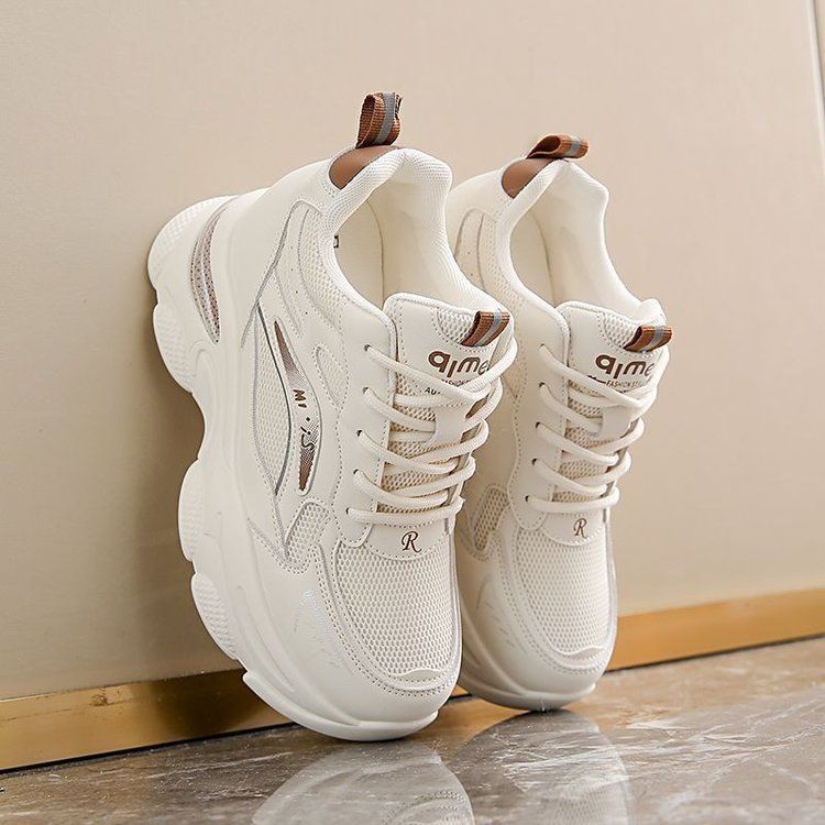 Damen atmungsaktive Komfort-Sneaker mit dämpfender Sohle R&B
