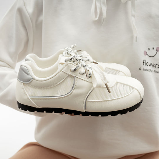 Damen Sportliche Freizeitsneaker mit atmungsaktiver Mesh-Oberfläche und komfortabler Dämpfung R&B