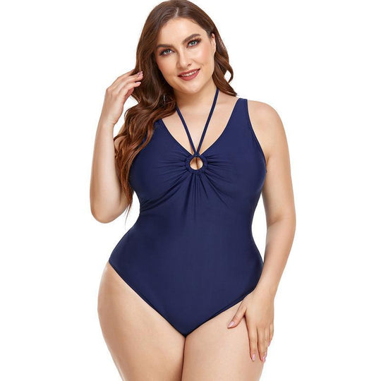 Damen Eleganter Einteiler mit raffiniertem Ringdetail R&B