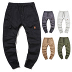 Herren Cargo-Hose mit elastischem Bund und praktischen Taschen