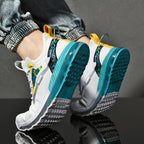 Damen High-Performance Laufsneaker mit atmungsaktiver Mesh-Oberfläche und innovativer Dämpfungstechnologie R&B