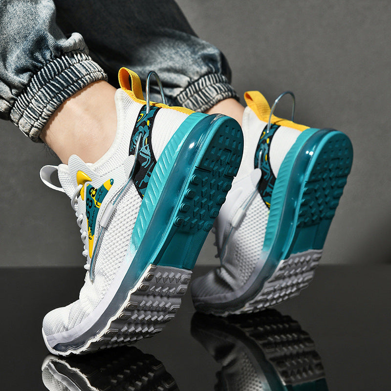Damen High-Performance Laufsneaker mit atmungsaktiver Mesh-Oberfläche und innovativer Dämpfungstechnologie R&B