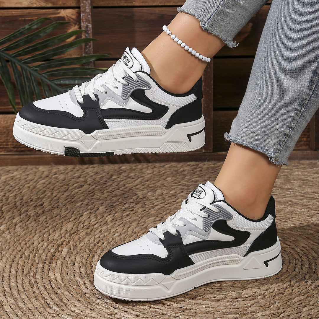 Damen Sneakers mit hochdämpfender Laufsohle und sportlichem Design R&B