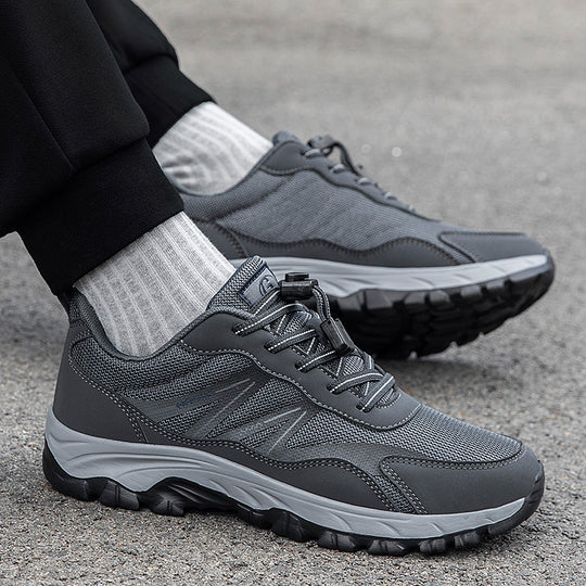 Damen Lauf- und Fitness-Sneaker mit atmungsaktiver Mesh-Oberfläche und innovativem Schnellschnürsystem R&B