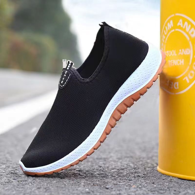 Damen Slip-On Sneakers mit atmungsaktivem Obermaterial und rutschfester Sohle R&B