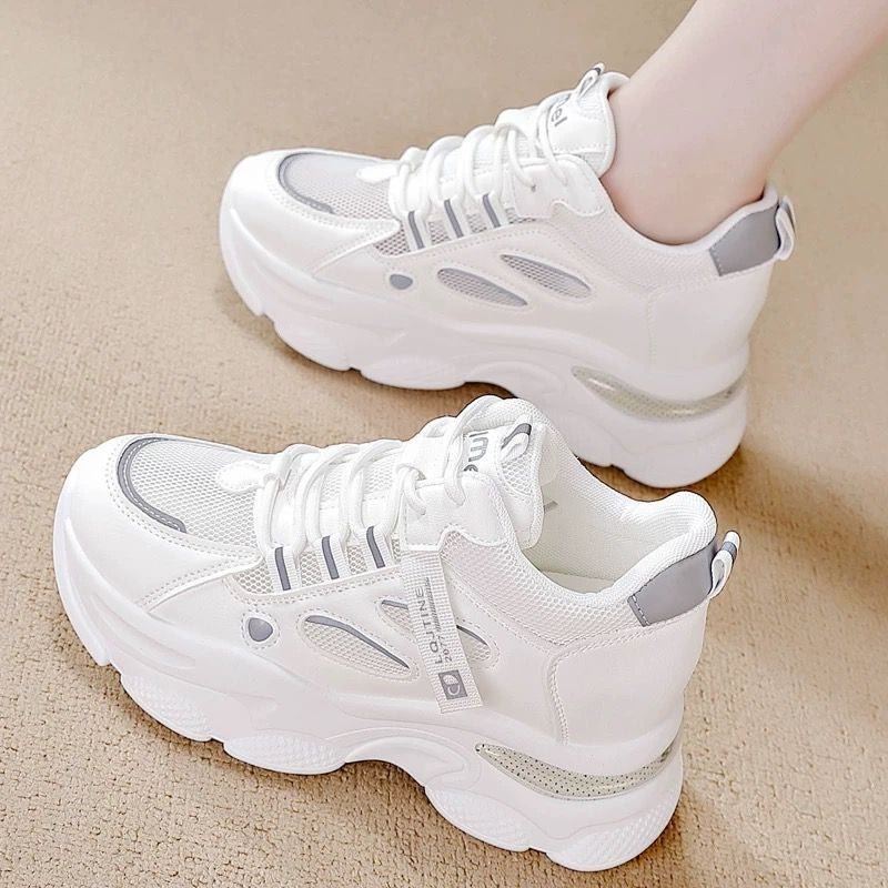 Damen Sportliche Sneaker mit atmungsaktiver Mesh-Oberfläche und komfortabler Sohle