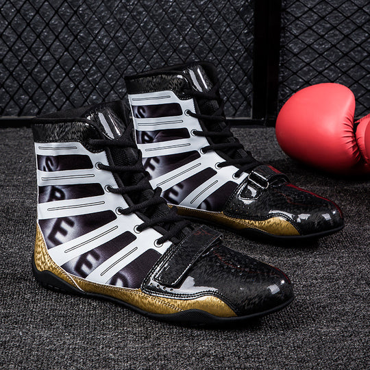 Damen Boxschuhe mit hoher Knöchelschutz und rutschfester Sohle R&B