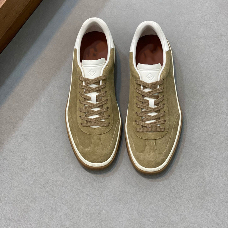 Damen Sneaker aus weichem Wildleder mit raffiniertem Schnürsystem R&B