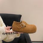 Damen Clogs mit verstellbarem Schnallenverschluss und rutschfester Sohle R&B