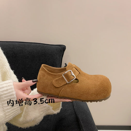 Damen Clogs mit verstellbarem Schnallenverschluss und rutschfester Sohle R&B
