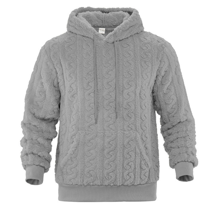 Damen Kuscheliger Fleece-Hoodie mit Strukturmuster R&B