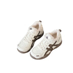 Damen Fleecegefütterte Sneakers mit rutschfester Sohle und modischem Design R&B