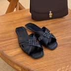 Damen Riemensandalen mit dekorativem Knotendesign R&B