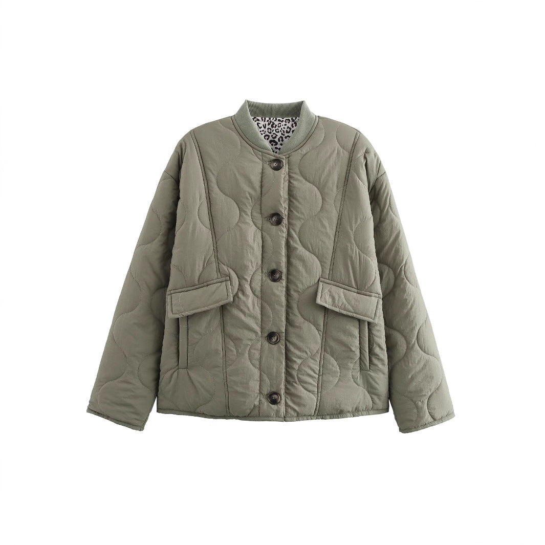 Damen gesteppte Winterjacke R&B
