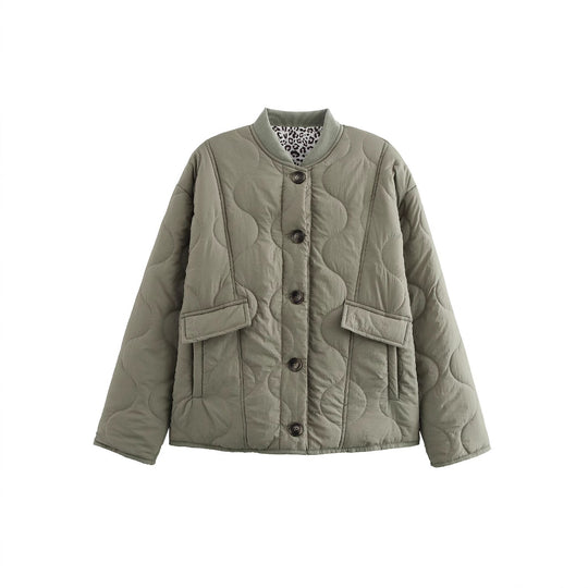 Damen gesteppte Winterjacke R&B