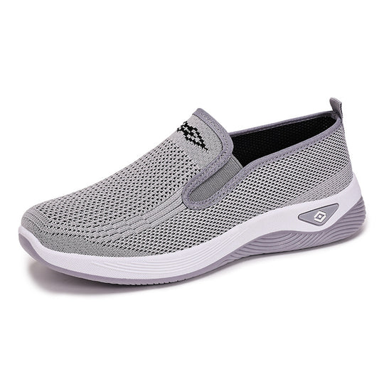 Damen Atmungsaktive Slip-On Sneakers mit rutschfester Sohle R&B