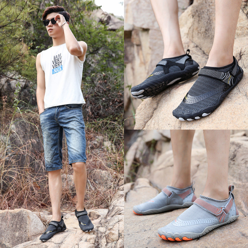 Damen atmungsaktive und flexible Wassersport-Schuhe mit rutschfester Sohle R&B