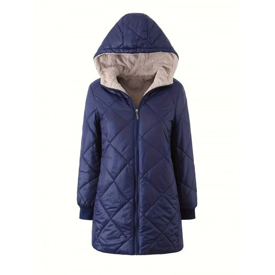 Damen gesteppte Winterjacke R&B
