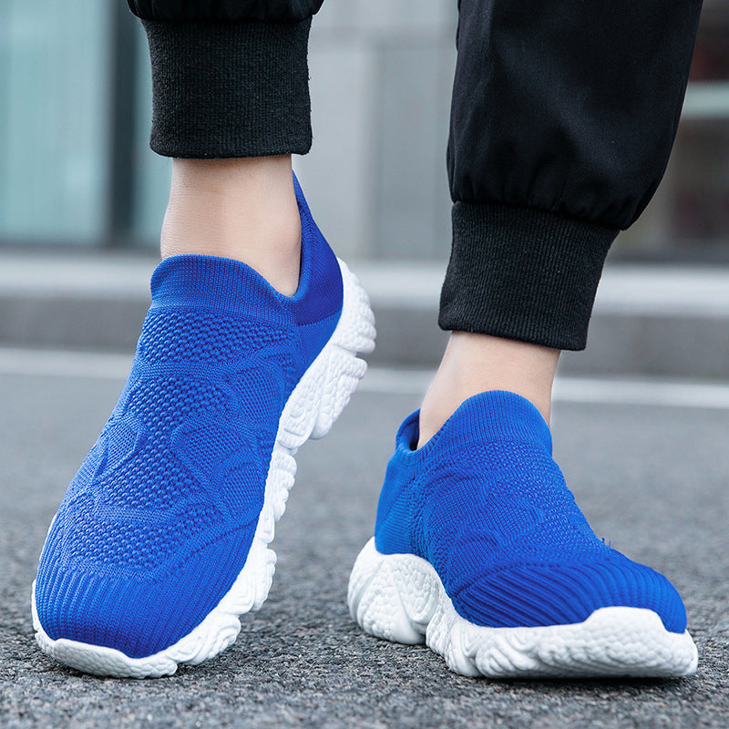 Damen Strick-Sneaker mit rutschfester Sohle und atmungsaktiver Passform