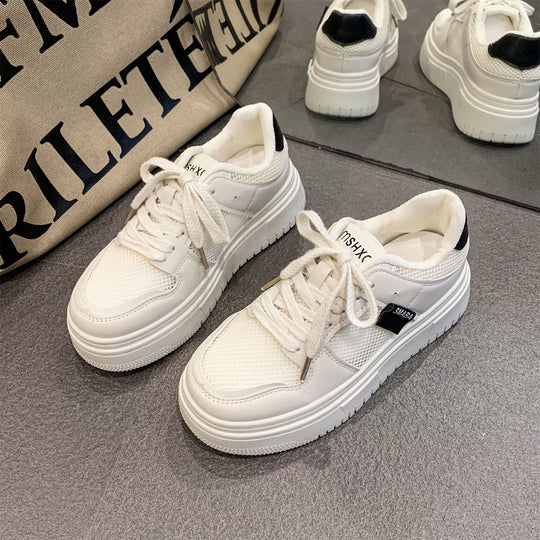 Damen Trendige Sneakers im sportlichen Design mit atmungsaktiver Mesh-Oberfläche R&B