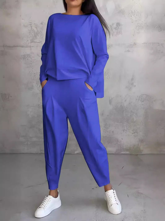 Damen Set aus weichem Jersey mit lässigem Schnitt R&B