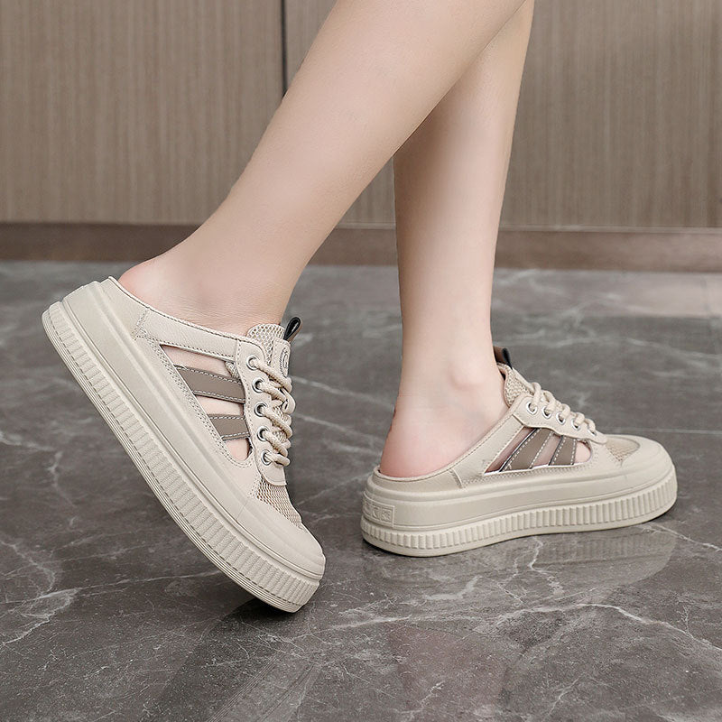 Damen Freizeitsneaker mit atmungsaktiver Mesh-Oberfläche und komfortabler Dämpfung R&B