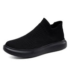 Damen Modische Strick-Sneaker mit hohem Schaft und flexibler Sohle R&B