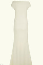 Damen Elegantes Off-Shoulder-Maxi-Kleid im luxuriösen Schnitt R&B