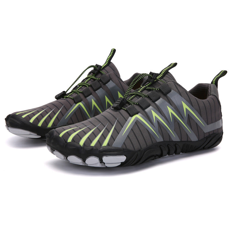 Damen nan elastischer Aquasport-Schuh mit Schnellzugverschluss, rutschfester Gummisohle und flexiblem Zehenschutz R&B