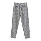 Damen karierten Hose mit lockerem Schnitt R&B