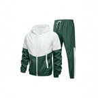 Herren Sportanzug mit atmungsaktiver Jacke und elastischen Jogginghosen