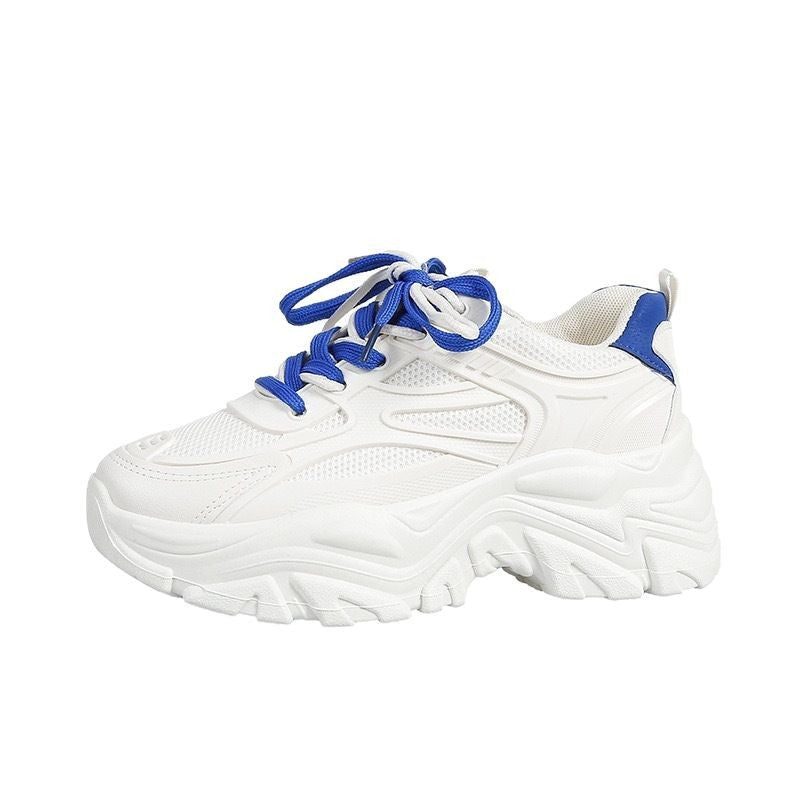 Damen Chunky Sneakers mit atmungsaktiver Mesh-Oberfläche und rutschfester Sohle