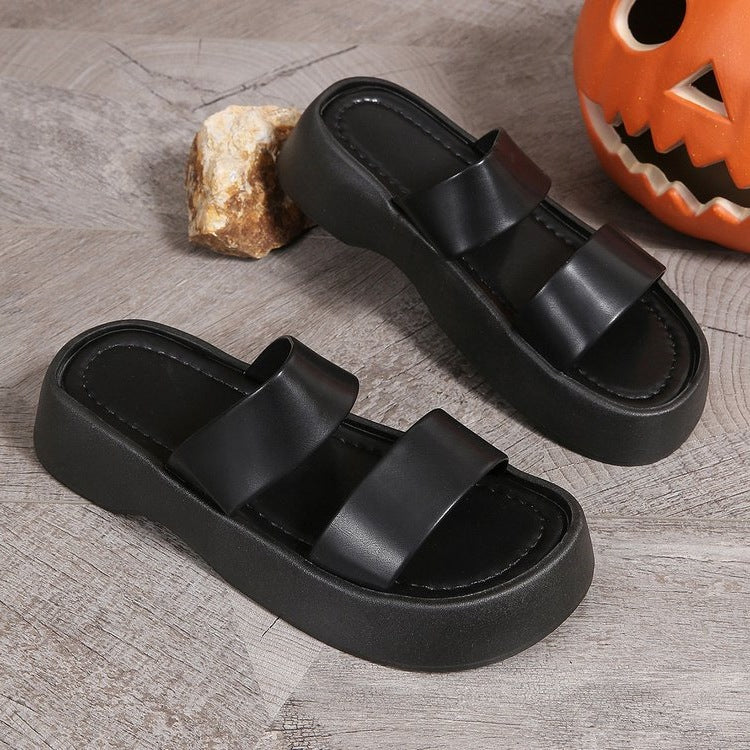 Damen Komfortable Plateausandalen R&B