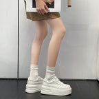 Damen Plateau-Sneaker mit trendiger Profilsohle und komfortabler Polsterung R&B