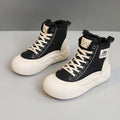 Damen modische Höhen-Sneaker mit weichem Futter und elastischer Sohle R&B