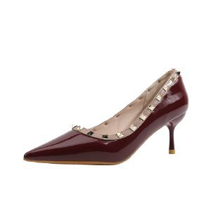 Damen elegante Stiletto-Pumps mit Glitzerverzierungen R&B